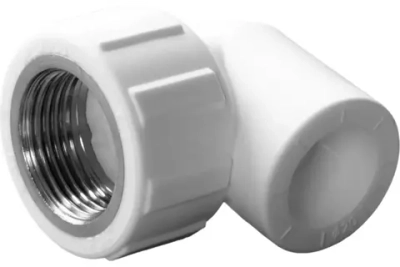 Угольник комбинированный 20х3/4 внр. резьб ПОЛИТЭК ПП полипропилен