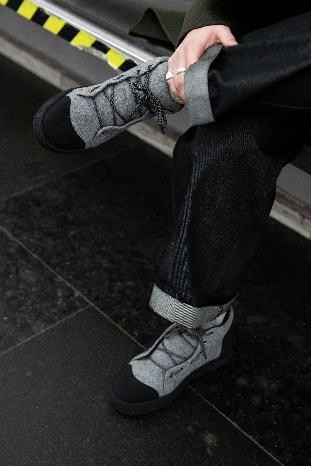 AIRSHOES gray sherst