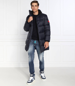 Хлопковый свитер Karl Lagerfeld - темно-синий(655006 524399)