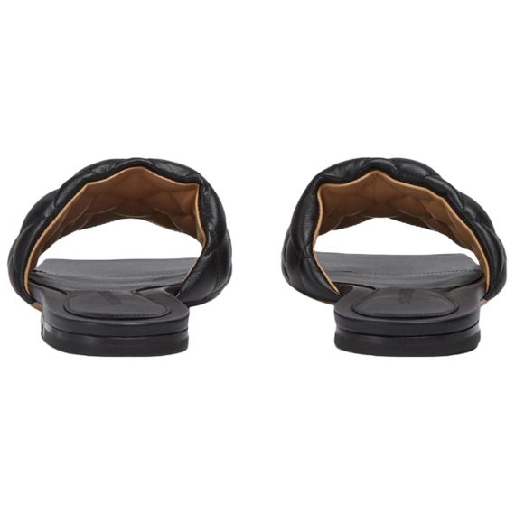 Bottega Veneta Checkered Slip-On Sandal 'Black'