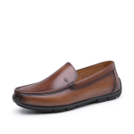 Chrisdien Deny Gommino Loafers Men"s Brown