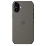 Силиконовый чехол с поддержкой MagSafe Apple Silicone Case для iPhone 16 Plus, Stone Gray (Каменно-серый)