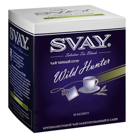 Чай Svay Wild Hunter 20*2 саше (в к-8) (Дикий охотник)