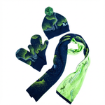 Вязаный комплект «Северное сияние»