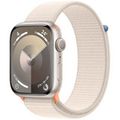 Apple Watch Series 9 GPS 45mm Starlight Aluminium Case with Starlight Sport Loop