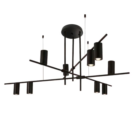 07621-9,19 Люстра Рия черный Gu10 90W