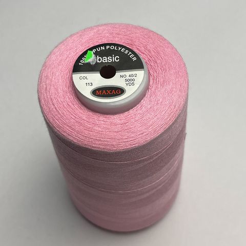 Нитки 40/2 5000 ярд 100% п/э, цвет 113