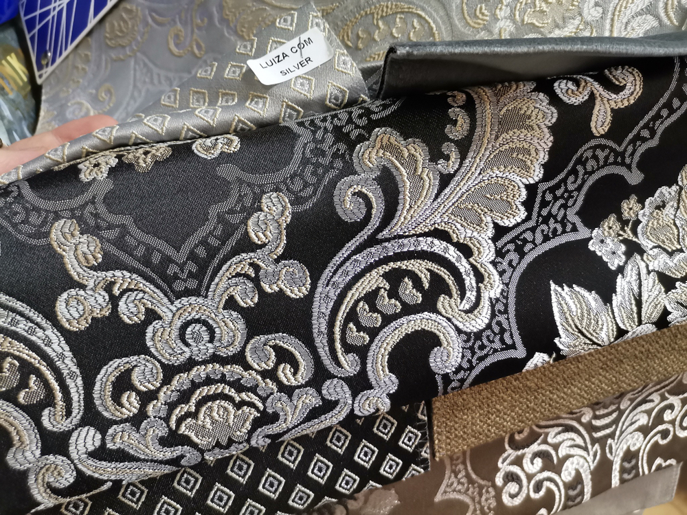 Жаккард Luiza black (Луиза блек)