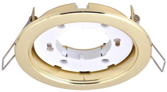 Спот IN HOME ВСТРАИВАЕМЫЙ металл золото GX53