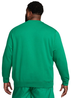 Мужская теннисная кофта Nike Swoosh Club Crew - зеленый