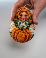 Матрешка с тыквой