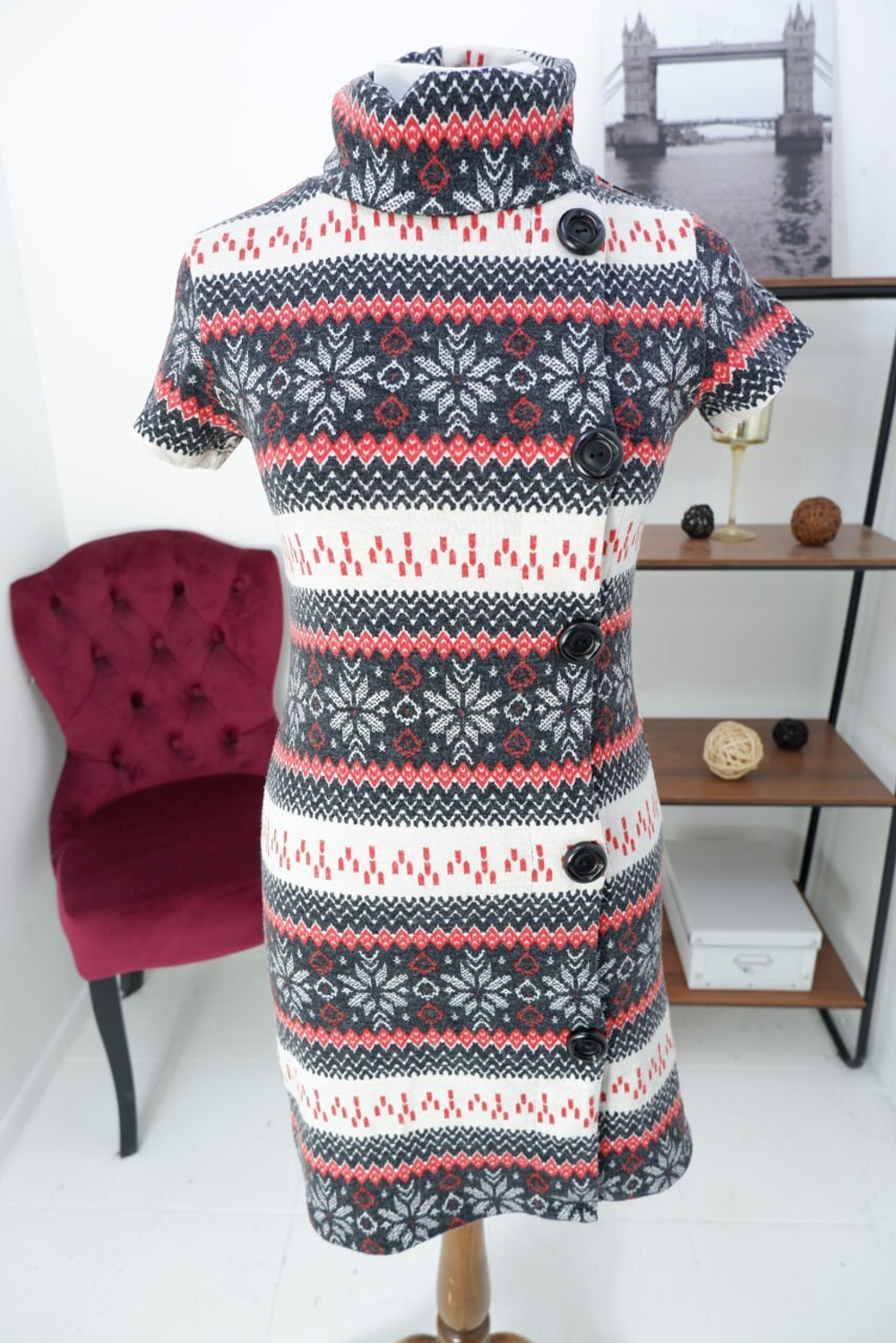 Платье шерстяное 40/42 размер