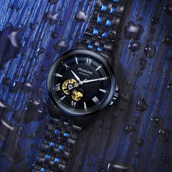 STARKING Automatic Mechanical Movement Watch Women"s Watch Black Dial