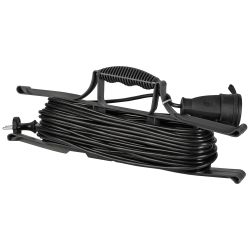 Удлинитель силовой ЭРА GREEN LINE FR-6-20m Greenline на рамке 1 розетка без заземления 20м ПВС 2x0.75мм2