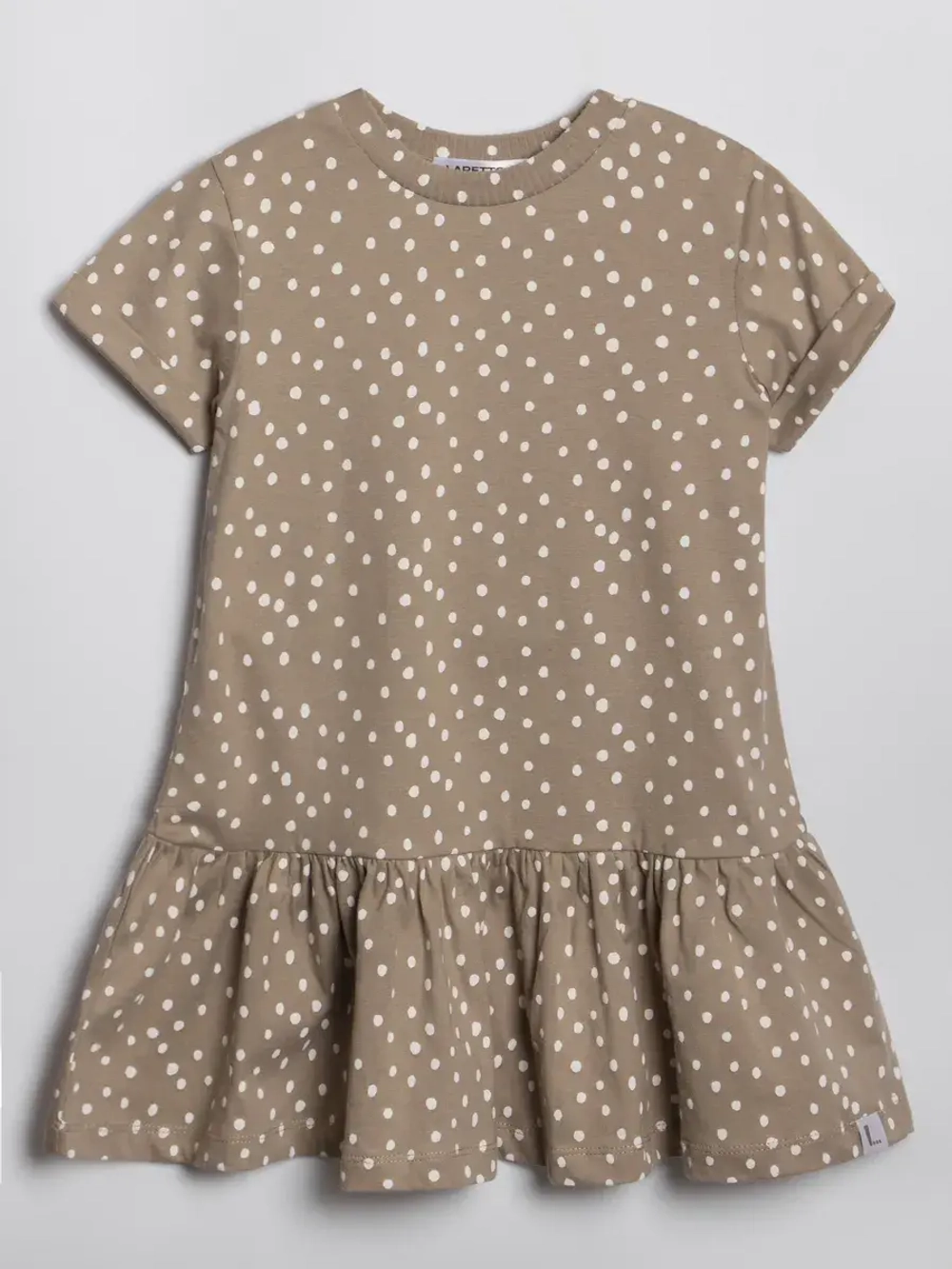 Платье для девочки в горошек