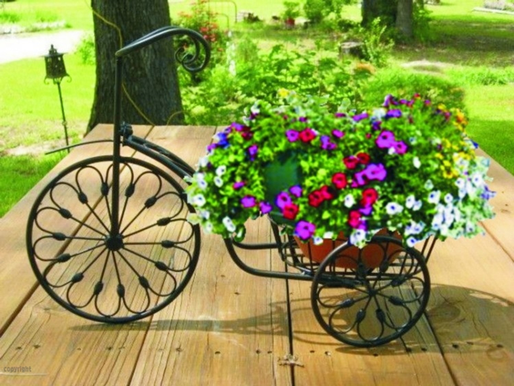 Цветочница Велосипед Ажурный