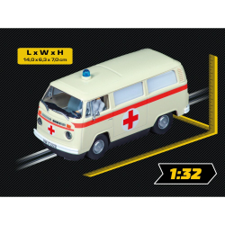 Carrera DIGITAL 132 - VW BUS T2b "Скорая помощь, Красный Крест" 32033 / артикул   32033  / GTIN 4007486320338
