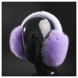 Наушники из меха песца «Полярная лиса»