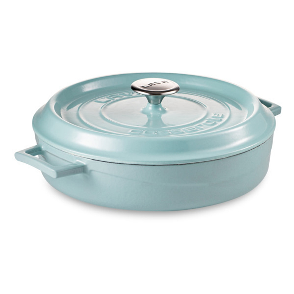 Кастрюля с крышкой LAVA 28см 3.5л бирюзовая