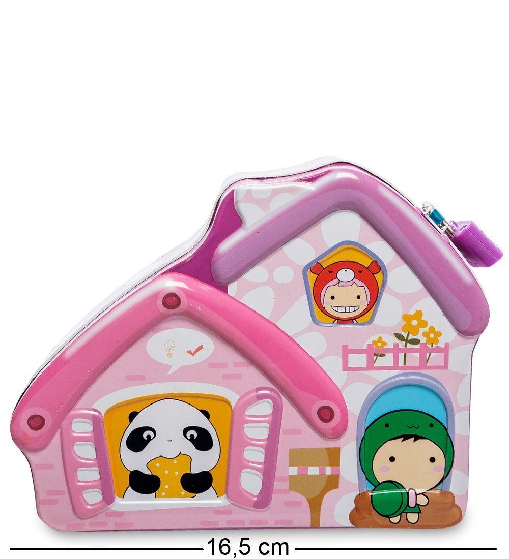 BX- 52/2 Металлическая копилка «Домик для друзей»