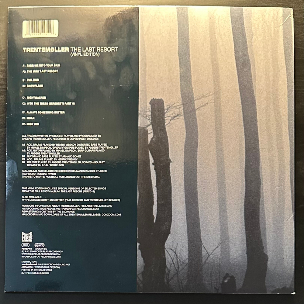 Trentemoller ‎– The Last Resort (Германия 2006г.) 2х12", 45 RPM