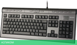 Клавиатура A4Tech KLS-7MUU серебристый