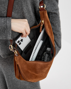 Сумка 593 15 коньячный