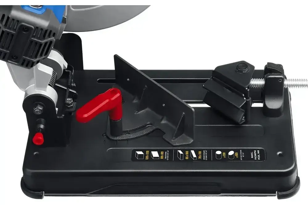 Пила отрезная (монтажная) ЗУБР Профессионал ПОМ-355 без диска, (2000 Вт, диск 355 мм, 1500 об/мин) электропила, отрезная машина