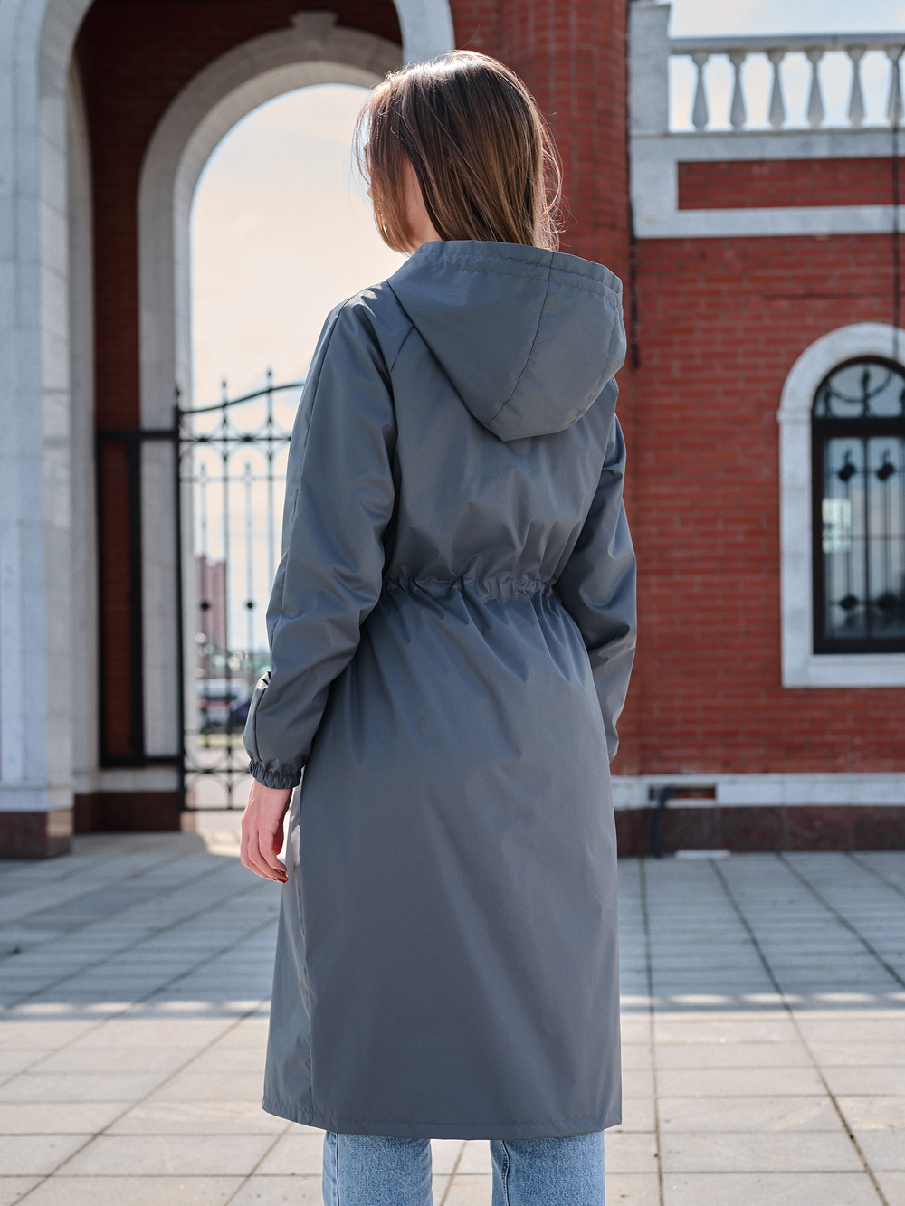 Ветровка "Элемент" серый