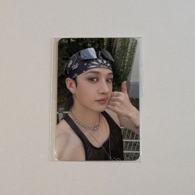 Фотокарта Bang Chan - Stray Kids KARMA POP-UP