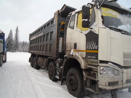 FAW J6 8x4 Самосвал СА3310Р66K24T4E5 (Дизельный, 11,1 л, 420 л.с., МТ)