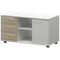 Креденция левая KZT-62L Кронберг/Белый 1200x568x648 Кортез