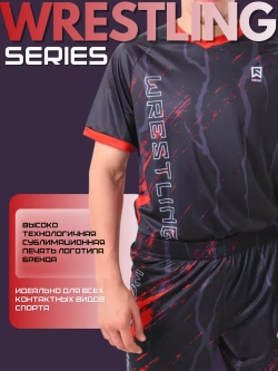 Костюм компрессионный шорты и футболка для тренировок