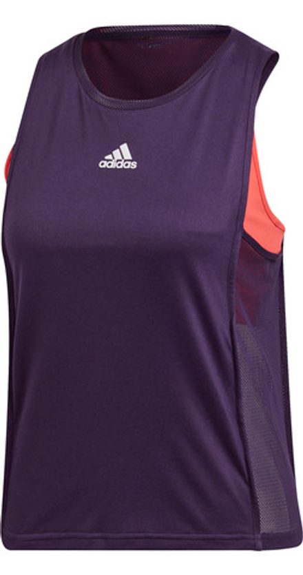 Топ теннисный Adidas Escouade Tank - legend purple/shock red