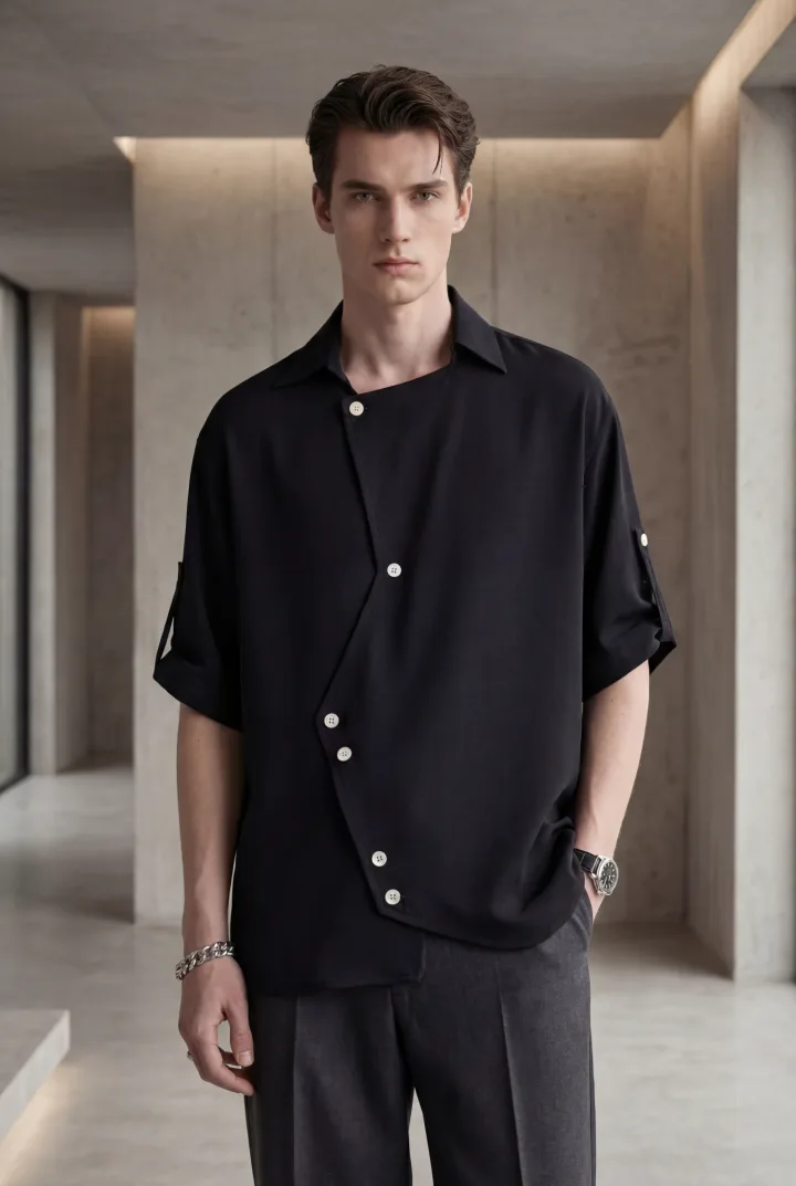 Рубашка с коротким рукавом «BITZ»