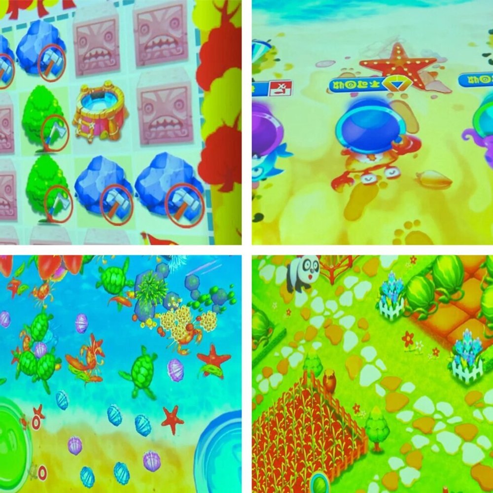 Интерактивный проектор напольный "Рыбалка" Максимальная комплектация