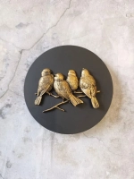 Панно 15 см. на стену Птички