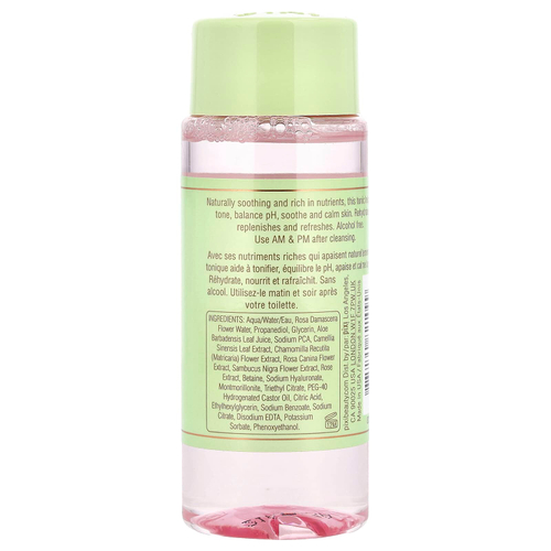 Pixi Beauty, питательный тоник с розой, розой и бузиной, без спирта, 100 мл (3,4 жидк. унции)