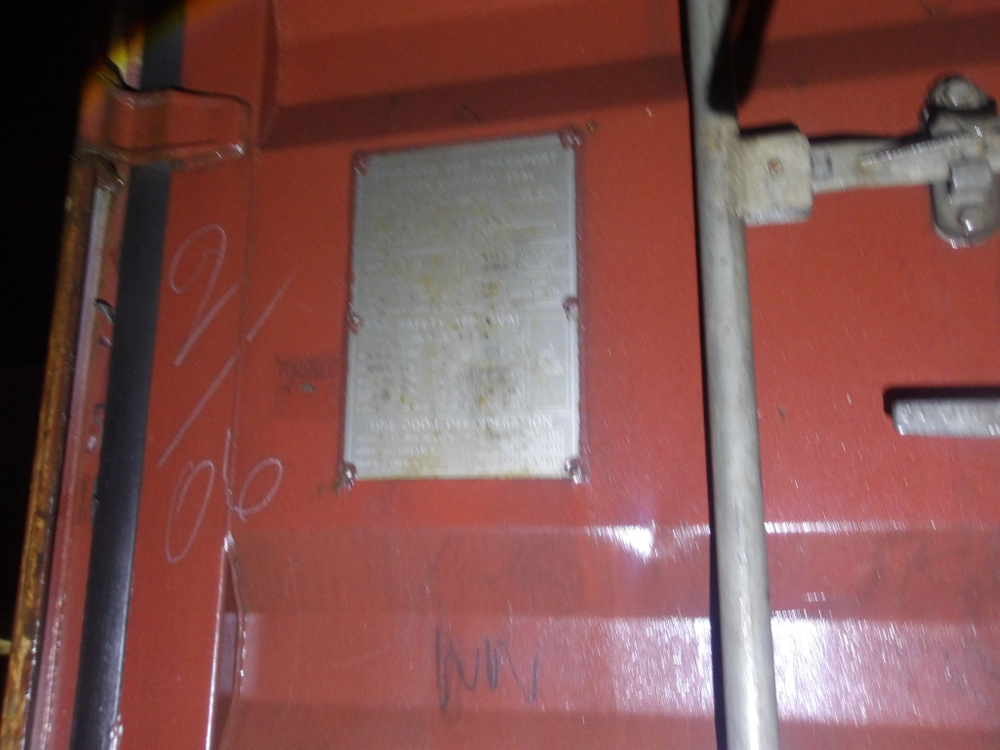 Контейнер 20 футов № TGHU3832439