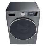 Узкая стиральная машина c инвертором и паром MAUNFELD MFWM127ISB02