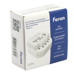 Контроллер для управления осветительным оборудованием на 3 канала, компактный, радиочастотный LD314 50133