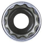 KING TONY (423021M) Головка торцевая глубокая двенадцатигранная 1/2", 21 мм