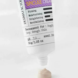 Антивозрастной крем для лица с микроиглами, витамином Е и бакучиолом Derma Factory Bakuchiol Spicule Cream 4000 PPM, 30г