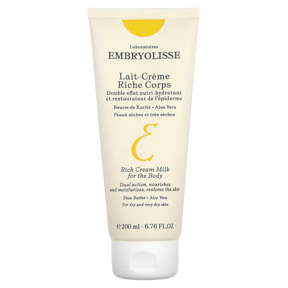 Embryolisse, Насыщенное увлажняющее молочко для тела, 200 мл (6,76 жидк. унц.)
