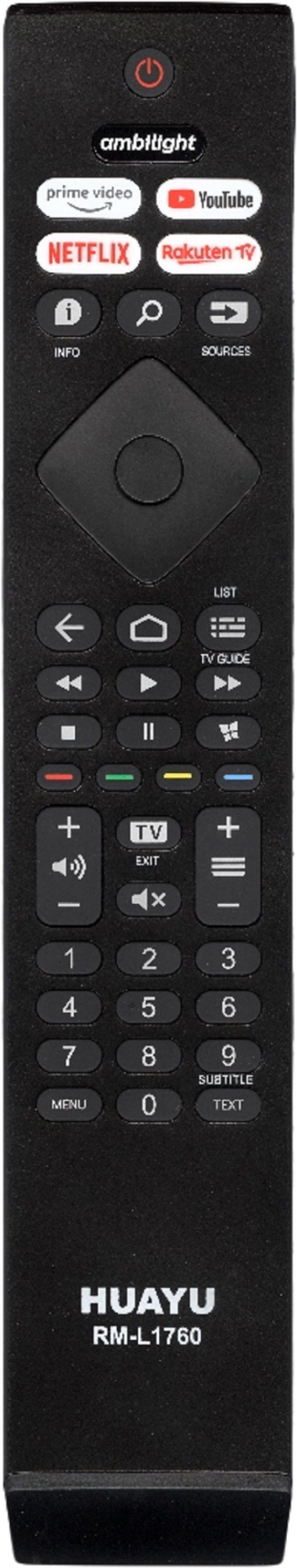 Пульт 398GR10BEPHN0057HR для телевизоров PHILIPS SMART TV AMBILIGHT / RM-L1760