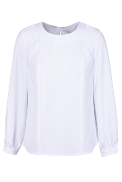Блузка женская 4075АП, белый #86Бел094075АП