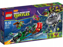 LEGO Teenage Mutant Ninja Turtles: Воздушная атака Т-ракеты 79120 — T-Rawket Sky Strike — Лего Черепашки-ниндзя мутанты