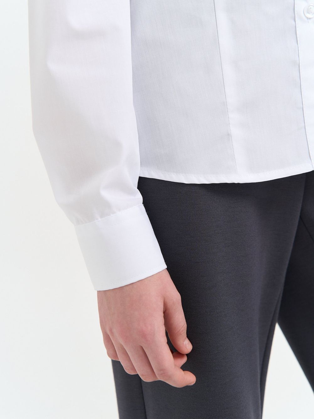 Рубашка "Белая" для девочки 7+