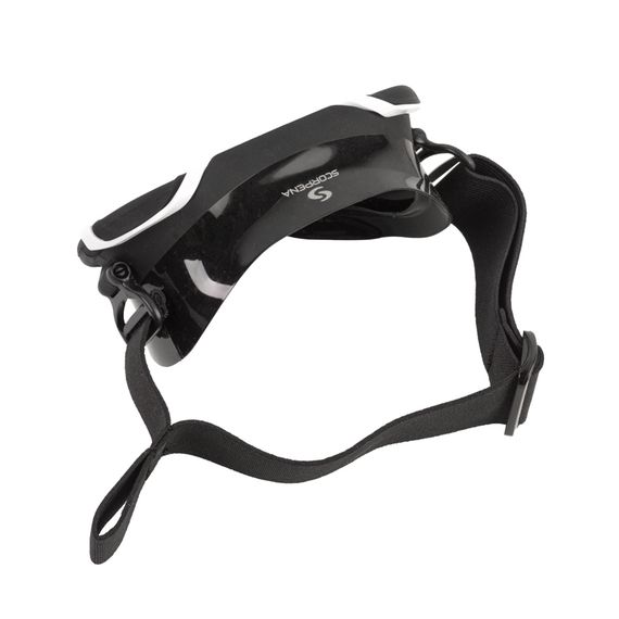 Маска Scorpena Miami Junior черно-белая