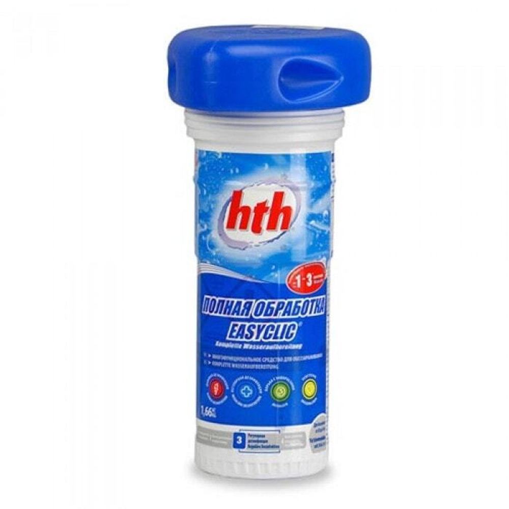 Комплексный препарат hth для полной обработки воды бассейна, 1,66 кг (K801900Н9)